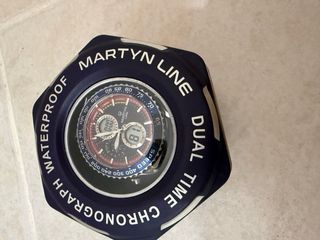 Reloj Martyn Line Azul y Plateado