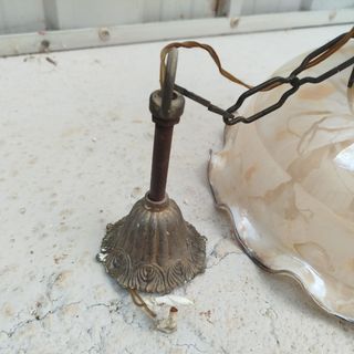 Lampadario soffitto Art Deco vintage come nuovo 