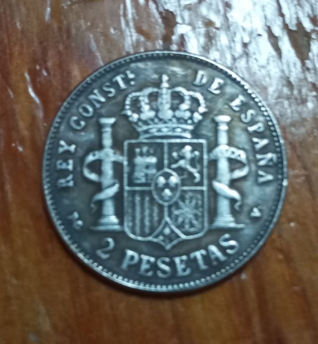 2 Pesetas Alfonso XIII 1894
