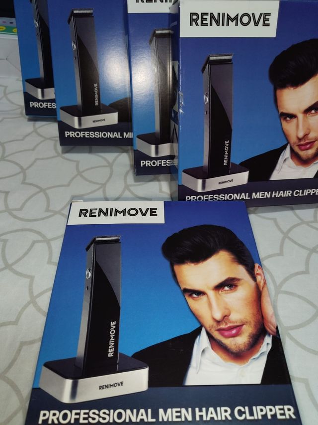 Maquinilla Cortapelos Profesional Renimove Negra