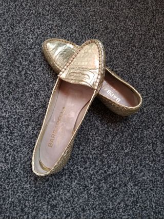 Mocassini elegante Sergio Rossi Oro Pelle 35,5