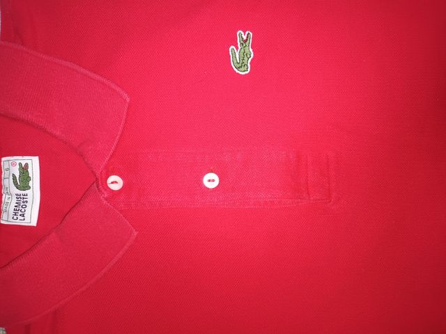 Polo Lacoste Rojo