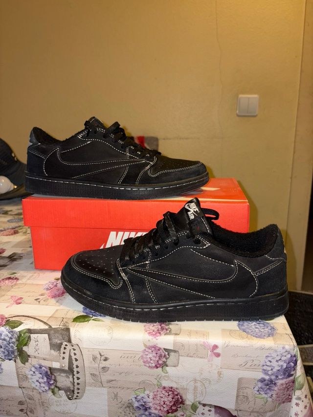 Zapatillas Nike Travis Scott Hombre Negras