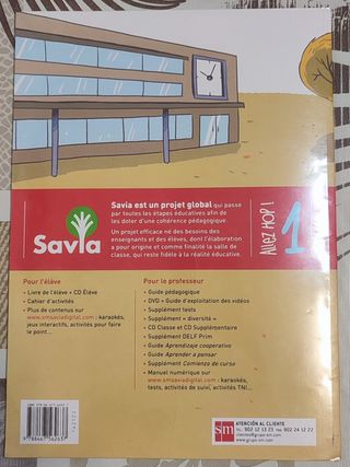 Libro de frances Hop! 1: livre de l'élève. Primari