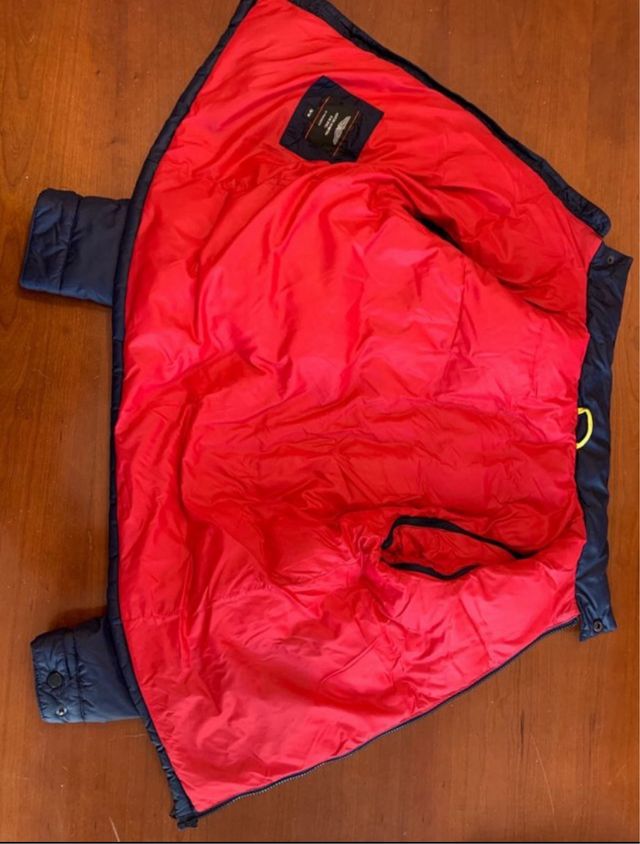 Abrigo Plumas Hackett Negro