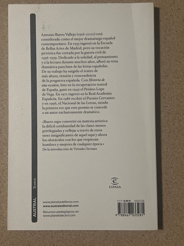 Historia de una escalera (Spanish Edition)