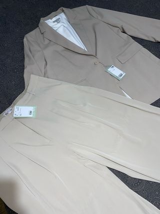 Traje H&M Beige