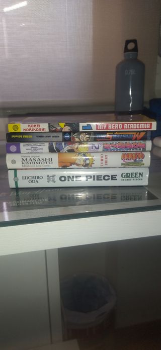 Son 5 mangas 2 son más gorditos y 3 más finos