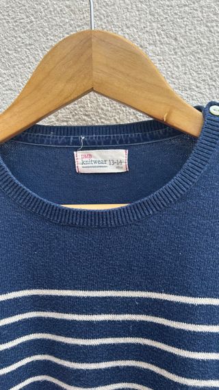 Jersey marinero rayas mujer