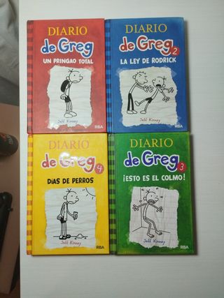 Lote libros Diario de greg