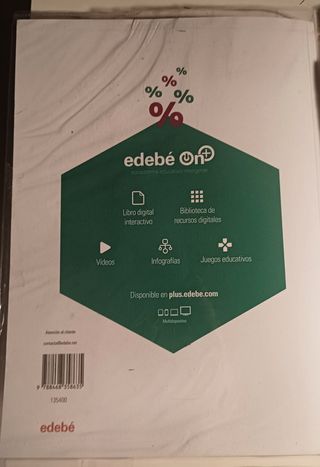 Libro de texto, Edébe Matemáticas 1 bachillerato 