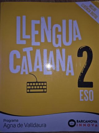 Agna de Valldaura 2 ESO. Llengua catalana: Novetat