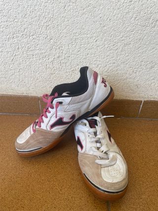 Zapatillas Joma Top Flex Blancas y Rosas