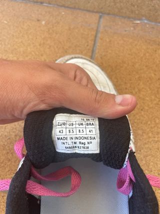 Zapatillas Joma Top Flex Blancas y Rosas
