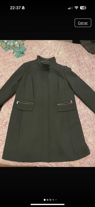 Abrigo Couchel paño mujer talla 52