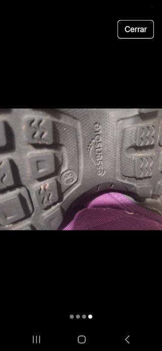 Botas nieve niña Decathlon Talla 33