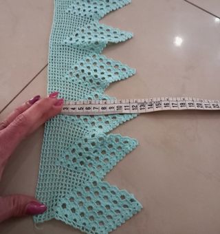 Bordure uncinetto fatte a mano