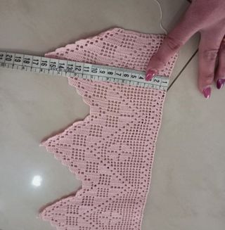 Bordure uncinetto fatte a mano