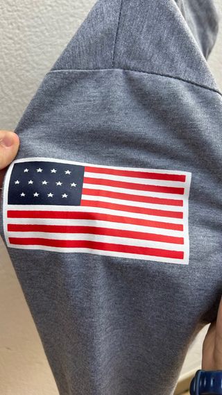Sudadera USA con bandera americana