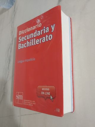 DICCIONARIO ESPAÑOL SECUNDARIA Y BACHILLERATO SM
