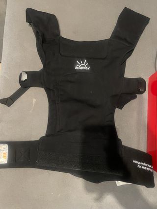 Mochila Portabebés Negra Momtory