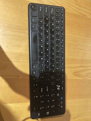 Teclado Bluetooth Delgado Negro