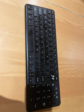 Teclado Bluetooth Delgado Negro