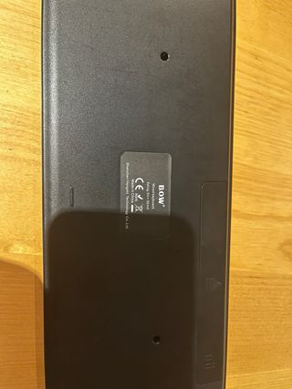 Teclado Bluetooth Delgado Negro