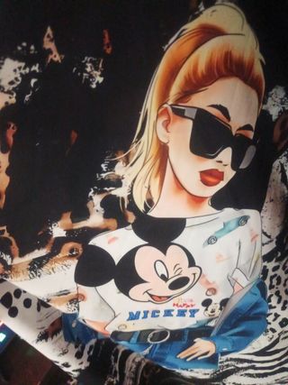 Conjunto de ropa con estampado Mickey