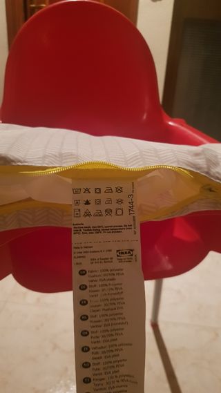 Trona Bebé Ikea con Funda