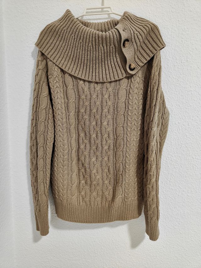 Jersey de cuello mujer.