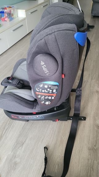 Silla Coche Baby Auto 0-36kg Gris