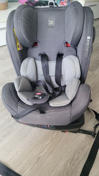 Silla Coche Baby Auto 0-36kg Gris