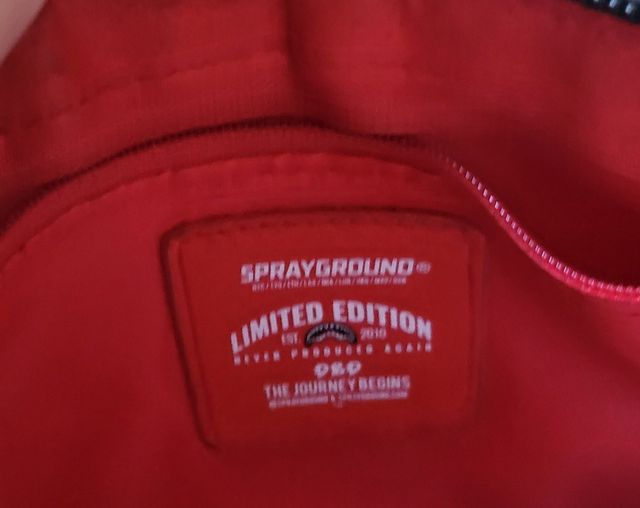 Sprayground Borsa Rossa Limited Edition