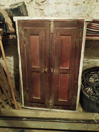 Ventana de madera antigua 95X140