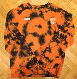 Sudadera Stranger Things H&M Tie-Dye Naranja