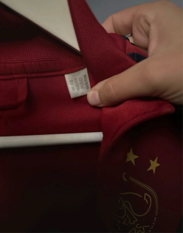 Sudadera Ajax 2022/23 Adidas Roja