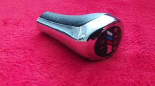 BMW PALANCA CAMBIOS 5 Velc EMBLEMA M cromado