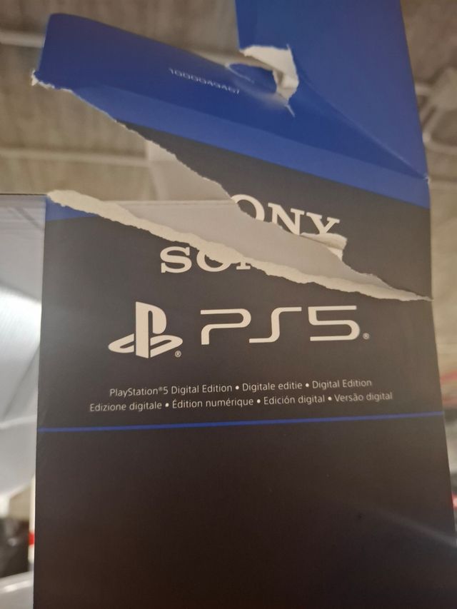 Caja PlayStation 5 Edición Digital