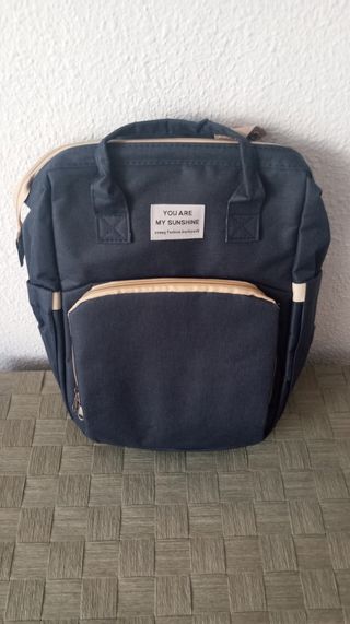 Sin usar! Bolso cambiador y minicuna portátil 3 en