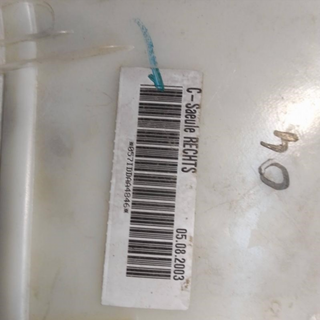 Moldura trasera Audi A3 (8P) (2003-2012) 2