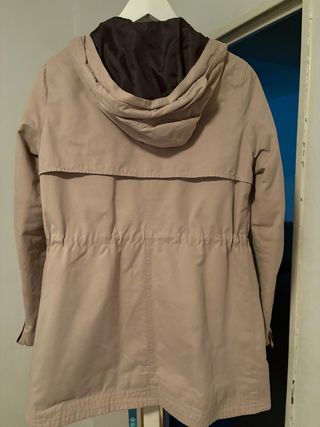 Gabardina Zara Beige Talla S
