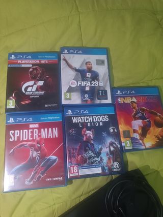 PS4 (PlayStation 4) 500GB + JUEGOS