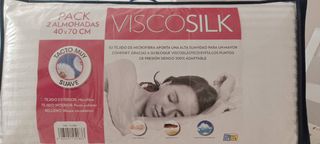Pack 2 Almohadas Viscosilk 40x70cm