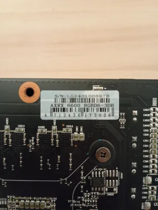 PC GAMING RYZEN 5600X, RX6600, 16GB RAM