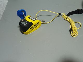 Candado moto Oxford quartz xa6