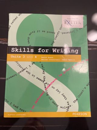 Skills for Writing – Units 3 and 4