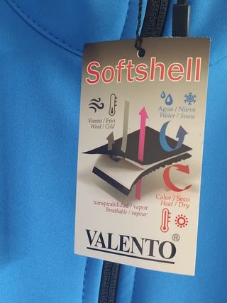 Chaqueta para nieve y lluvia Softshell XXL