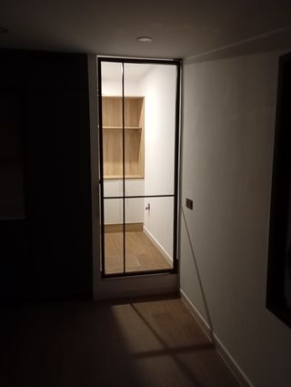 Puertas de hierro y cristal
