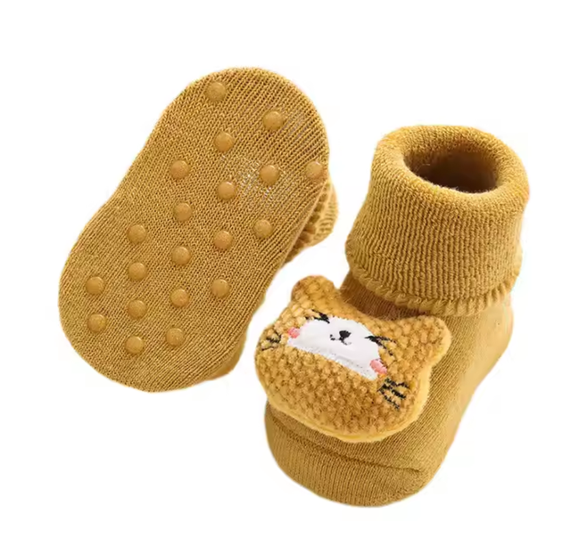 Meias de bebé com animais fofos